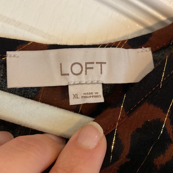 Loft Leopard pattern top - Picture 4 of 7